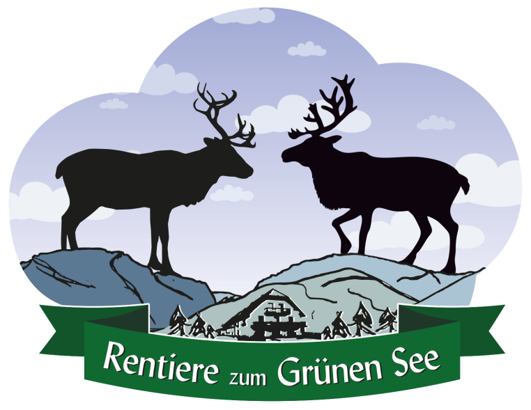 Rentiere zum Grünen See